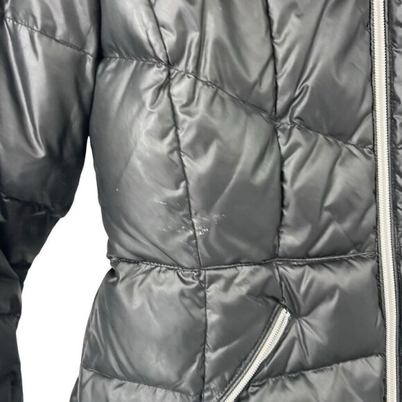 Karl Lagerfeld Paris Women's Lightweight‎ Packable Black Puffer Down Jacket Sz S - Picture 3 of 10